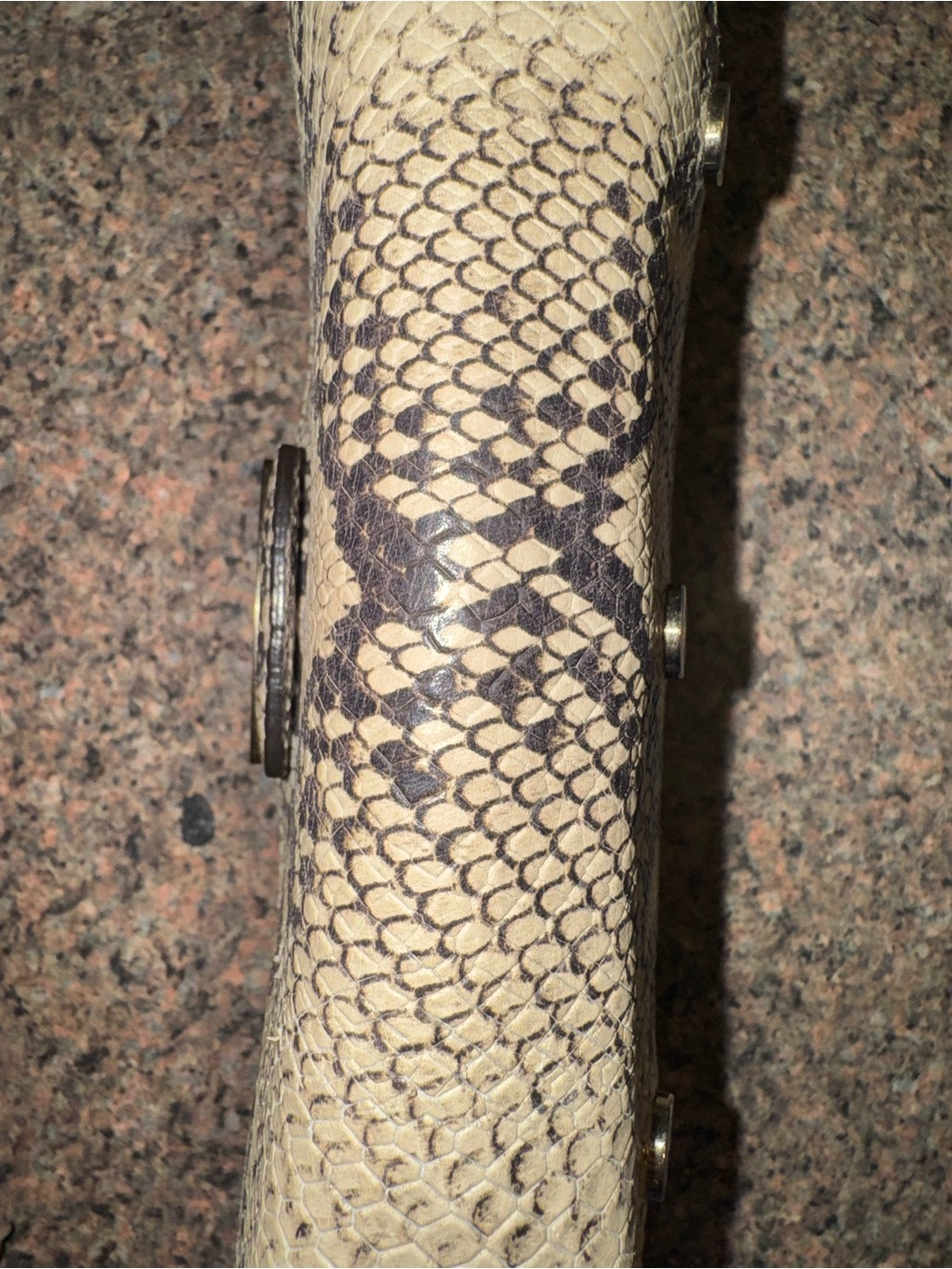 Furla metropolis Snake Embossed Leather Crossbody EUC - Picture 6 of 7